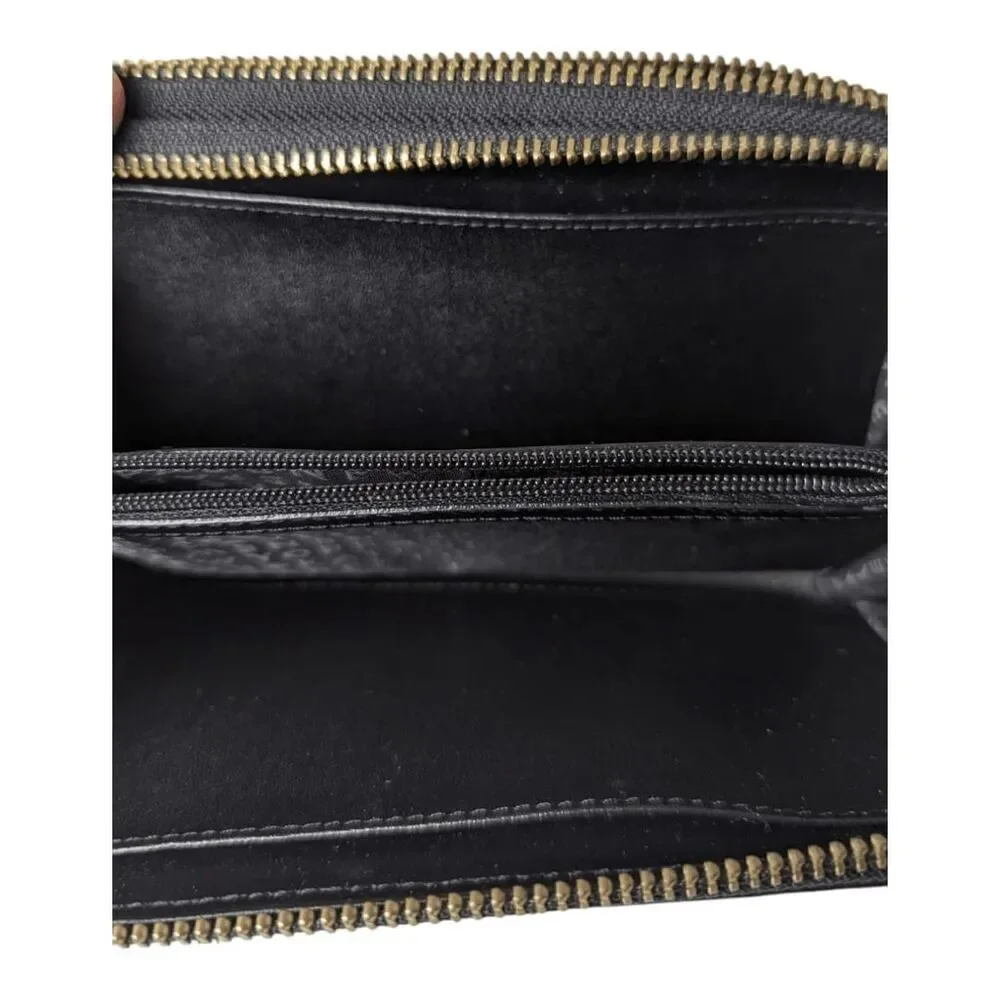 TORY BURCH Robinson Zip Around Saffiano Leather Wallet